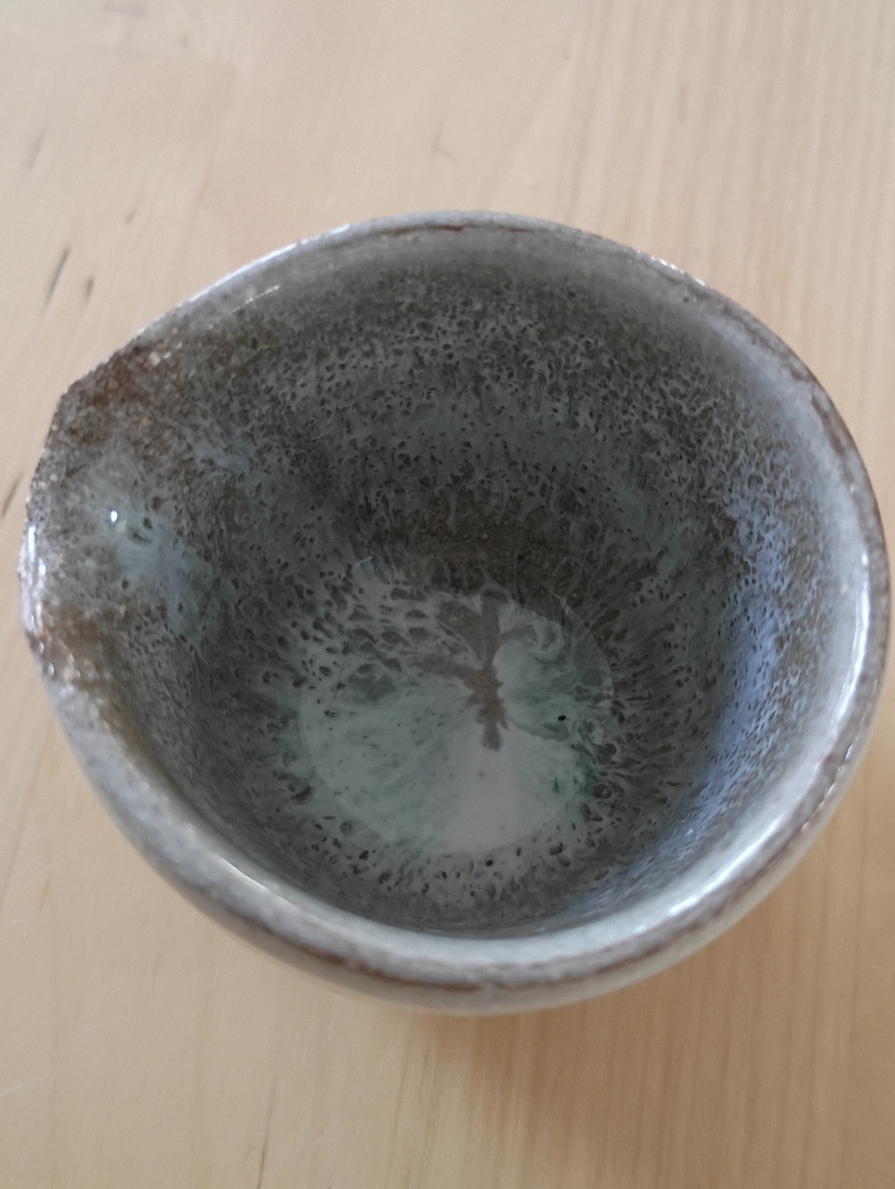 Tiny Handmade Ceramic Pitcher - Picture 2 of 5